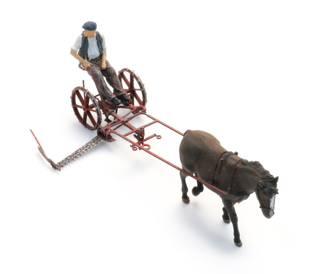 387.610 Mähbalken mit Pferd