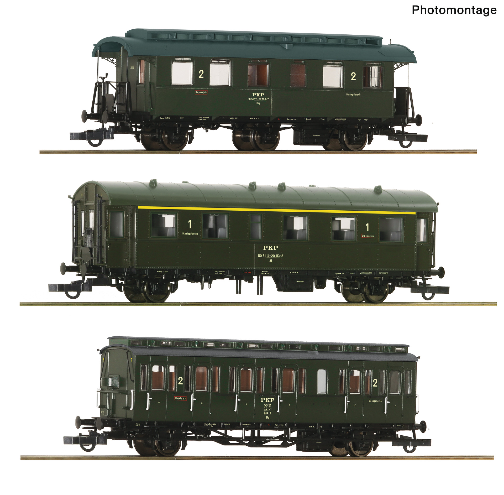 Roco 6200304 PKP Personenwagen-Set 3-tlg. Ep.4