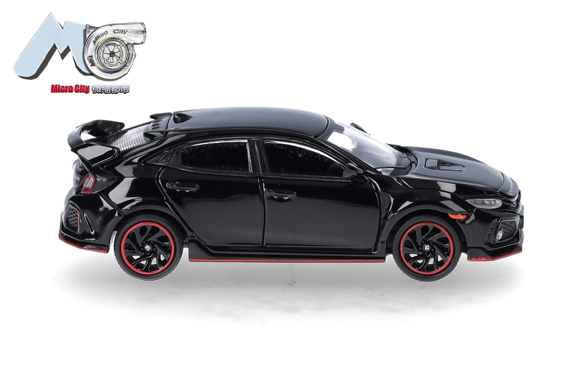 Herpa 87MC000001 MicroCity: Honda Civic Type R schwarz