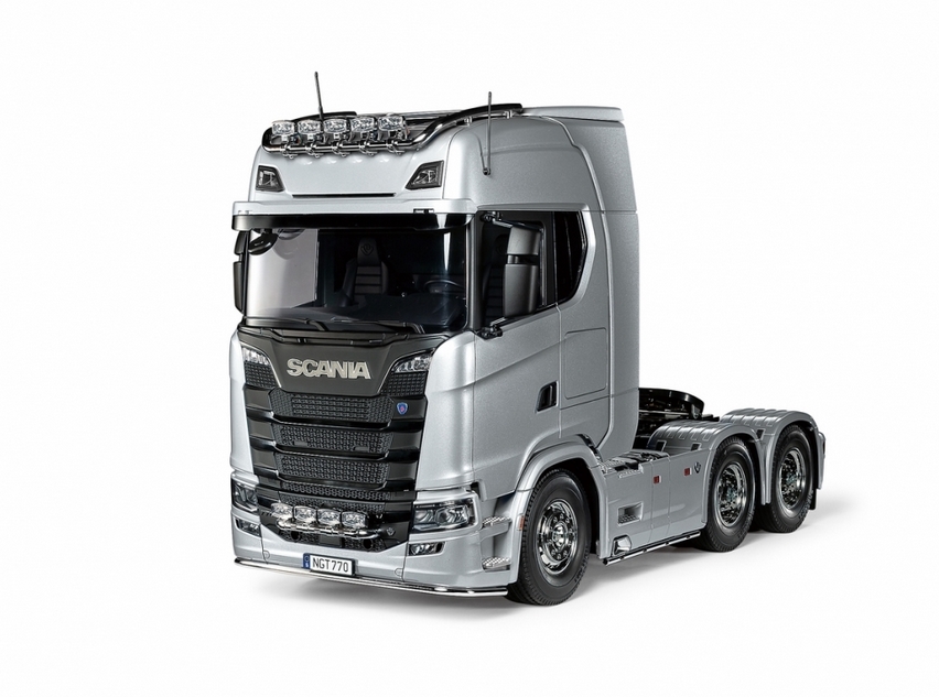 56373 RC SCANIA 770 S 6x4 Silber vorlackiert