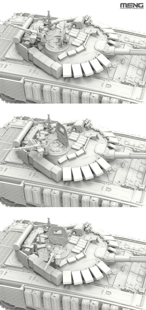 MENG 72-007 Russian Main Battle Tank T-72B3M