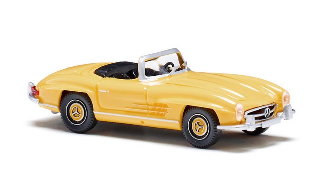 Wiking 083409 MB 300 SL Roadster gelb