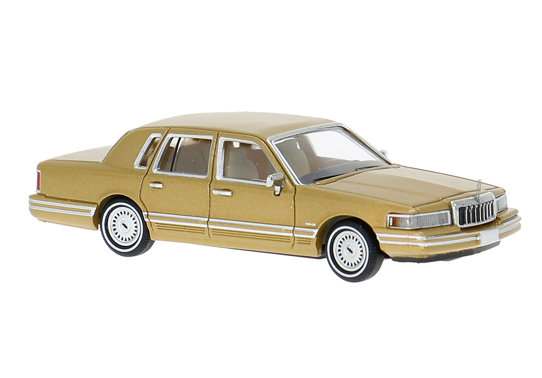 PCX870911 Lincoln Town Car gold-met. (1990)