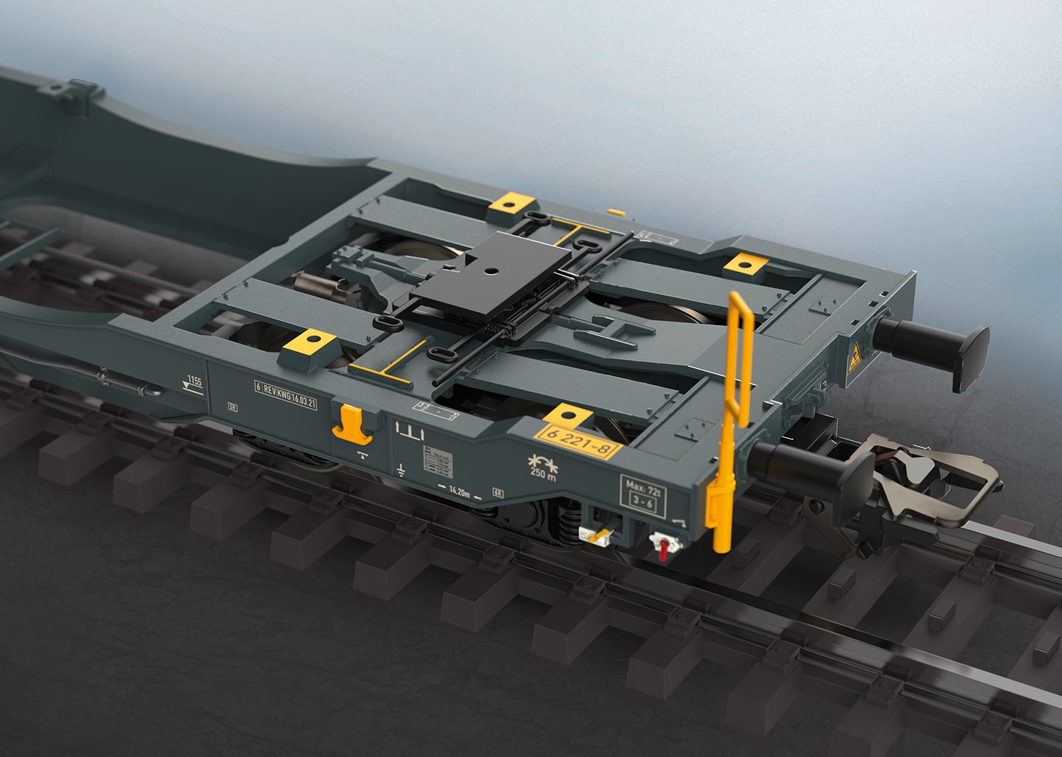 Märklin 47472 Doppel-Taschenwagen MFD Ep.6
