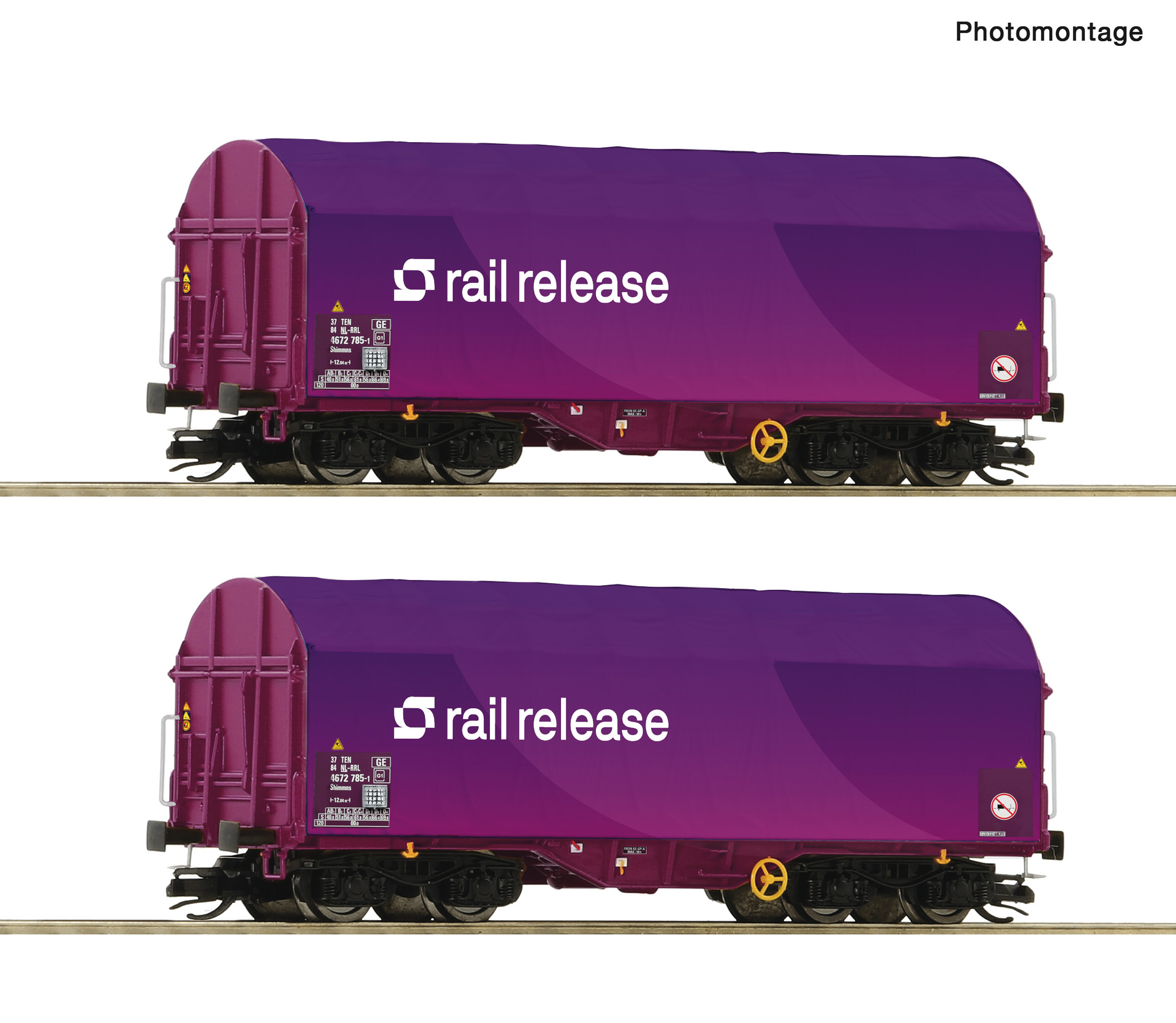 6680024 Railrelease Schiebeplanenw.-Set 2tl. Ep6