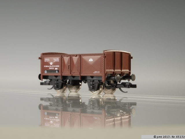 65132 KSStEB offener Güterwagen 2-achs Ep.1