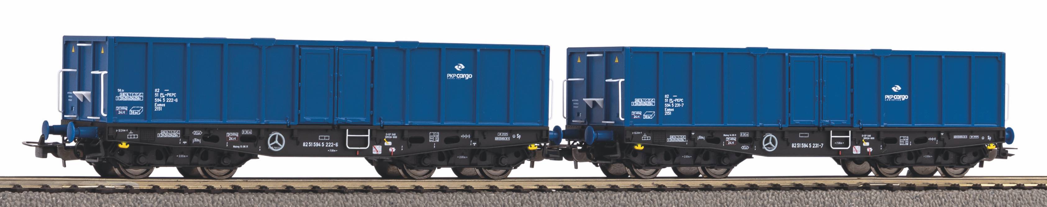 58260 PKP Cargo Hochbordwg.-Set 2-tlg Ep.6
