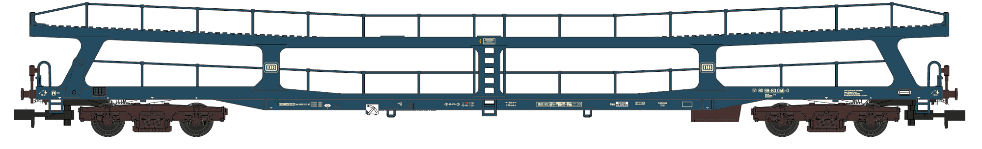 24601 DB Autotransportwagen Set 2-tlg. Ep.4