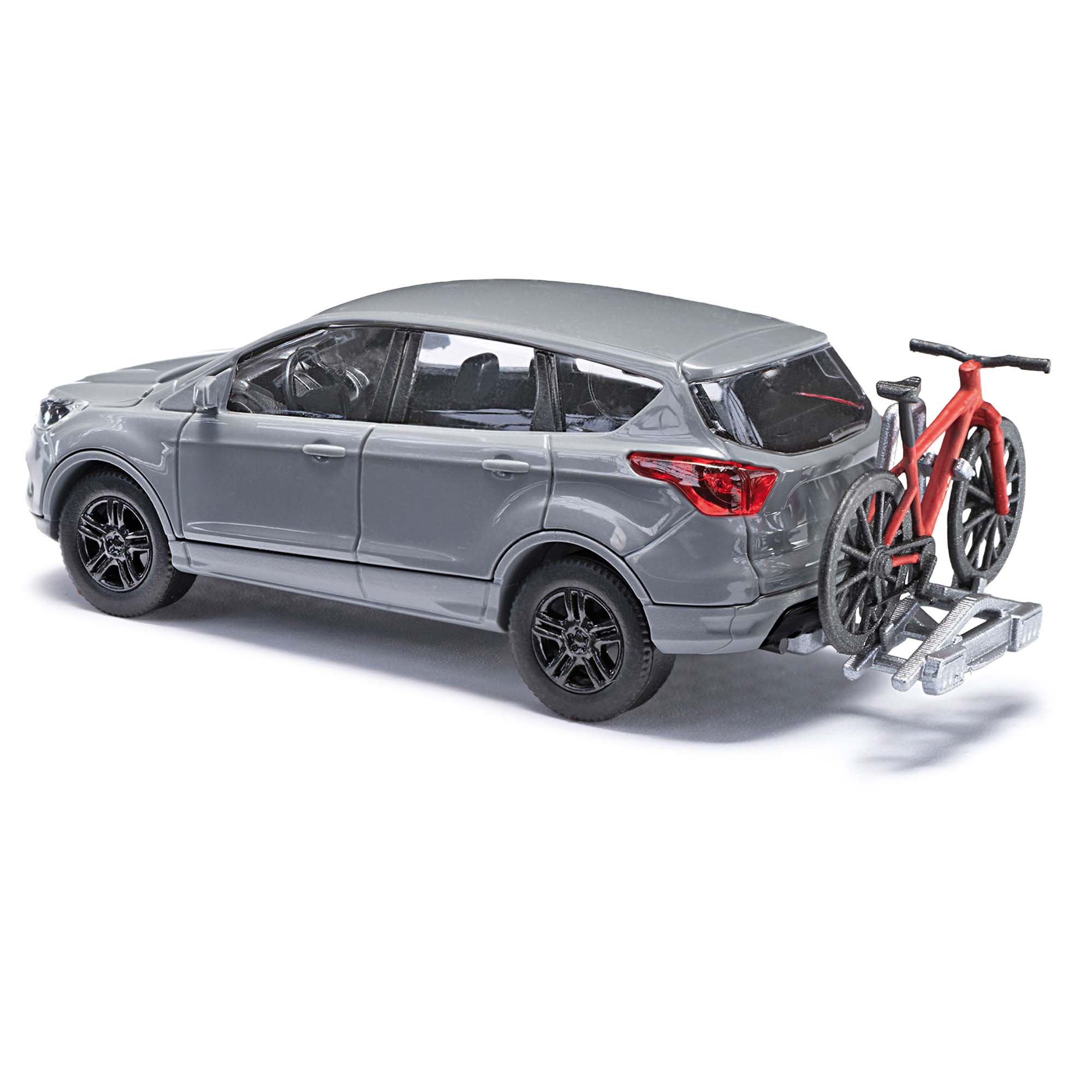 Busch Autos 53528 Ford Kuga mit Biketräger und