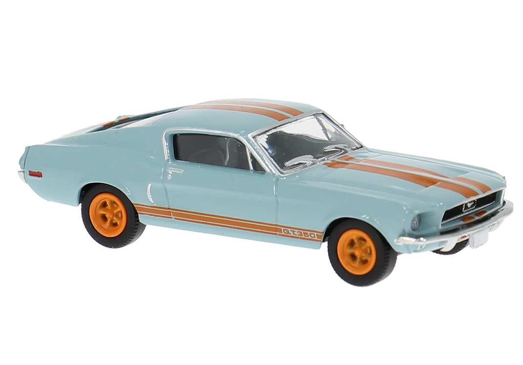 19619 ´65 Ford Mustang hellblau/orange