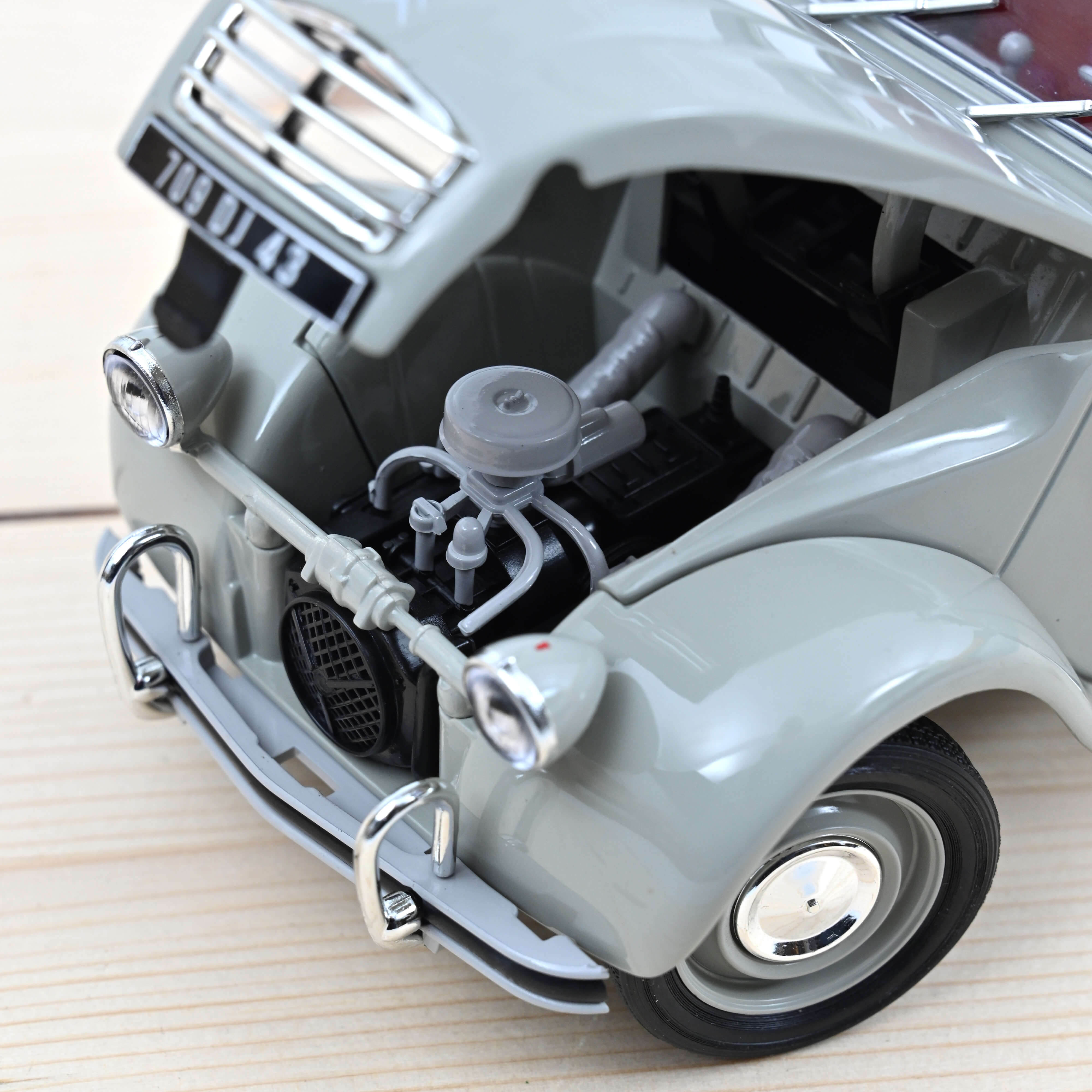 Norev 181430 Citroen 2CV AZAM rosegrau (1966)