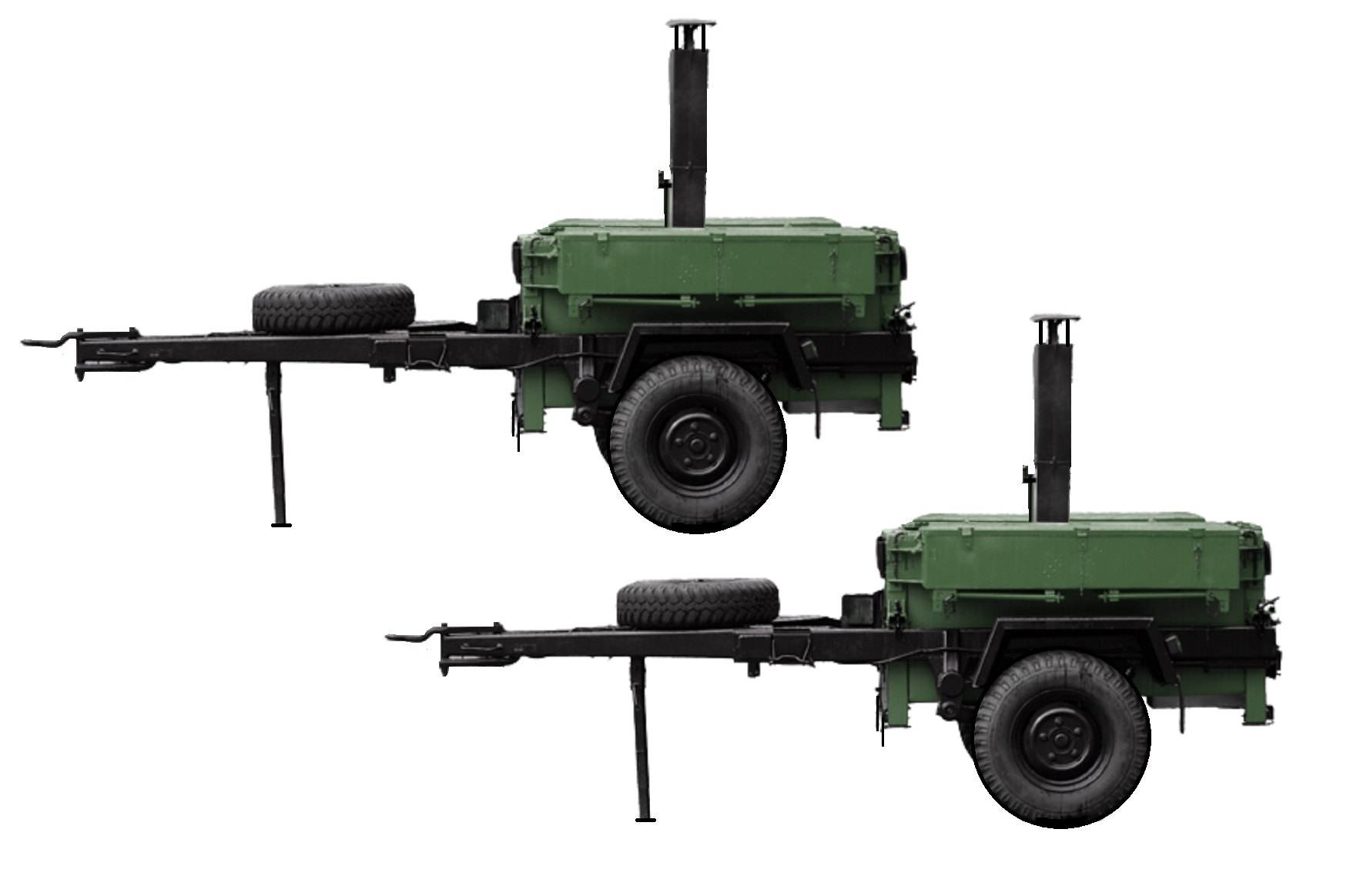 NA88300 Anhänger FKÜ 180/72 Feldküche Militär