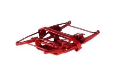 Sommerfeldt 740 DR Stromabnehmer alt rot lackiert