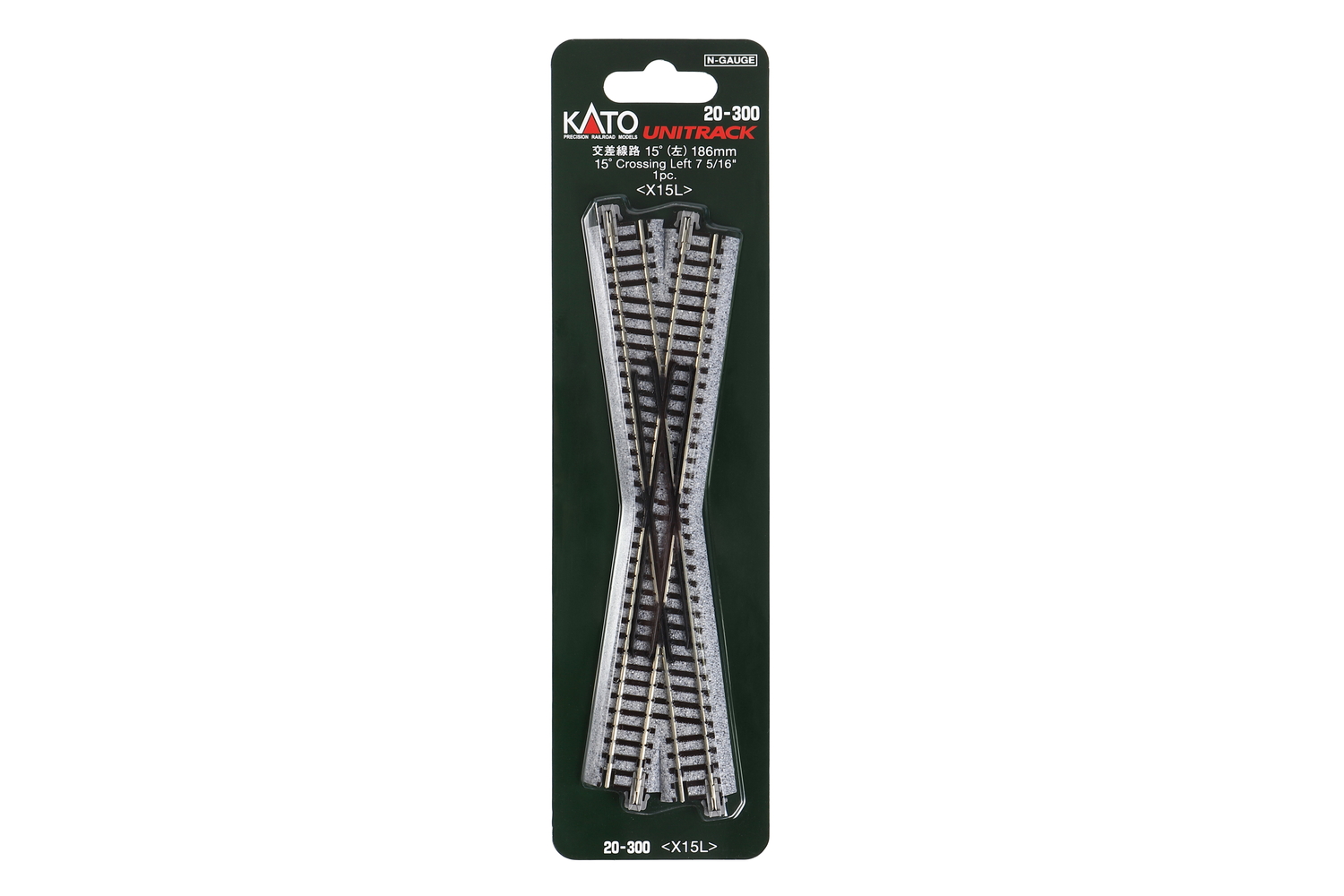 20-300 Kreuzung links 186 mm 15°