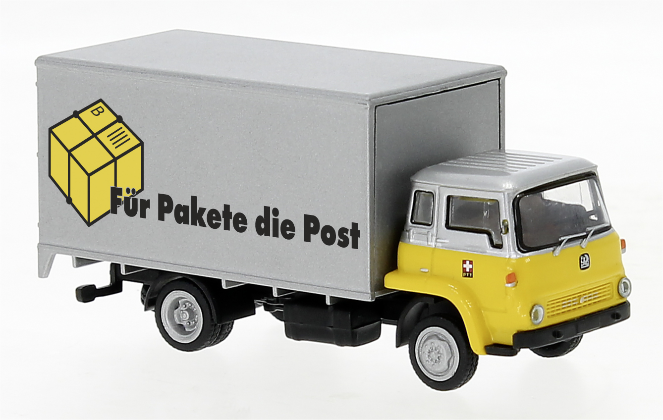 35921 Bedford TK Koffer-Lkw PTT 2 (CH)