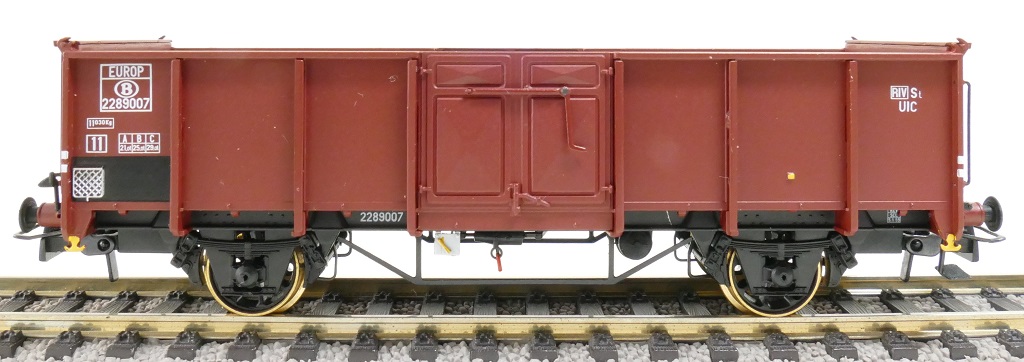 Exact-train 23980 SNCB offener Güterwagen-Set 2-tlg. Ep.3