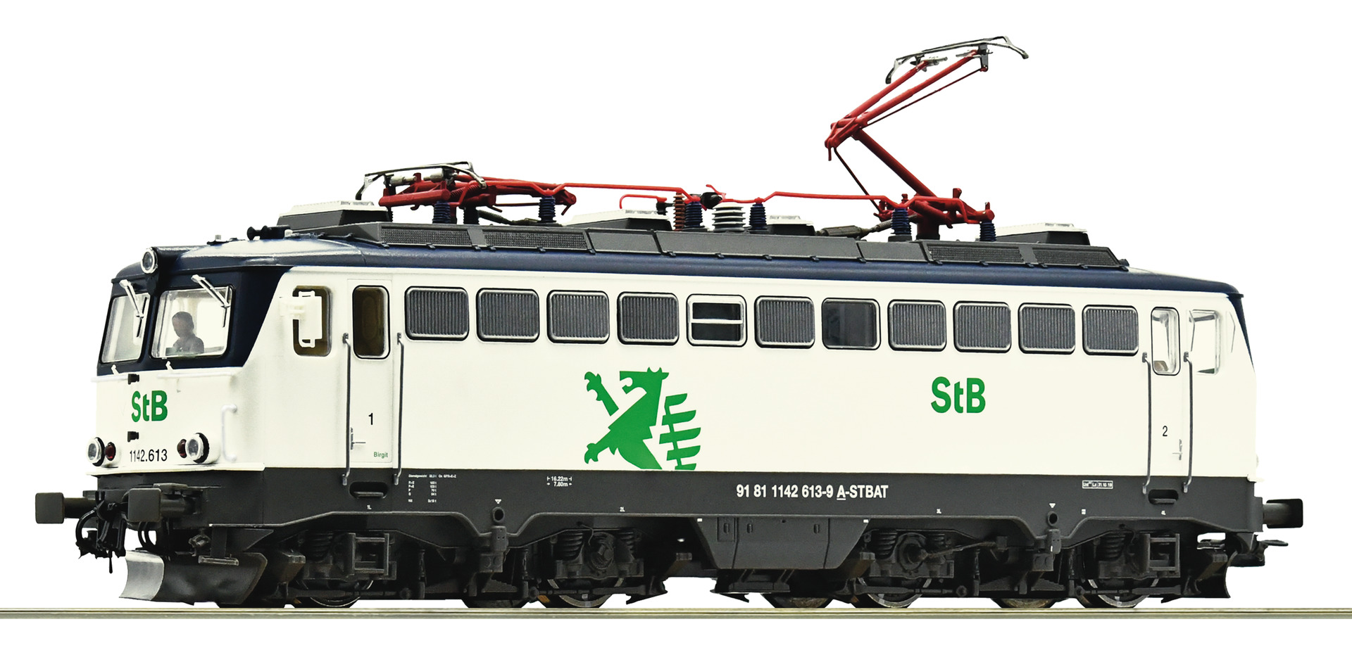 Roco 7520042 StB E-Lok 1142 613-9 Ep.6
