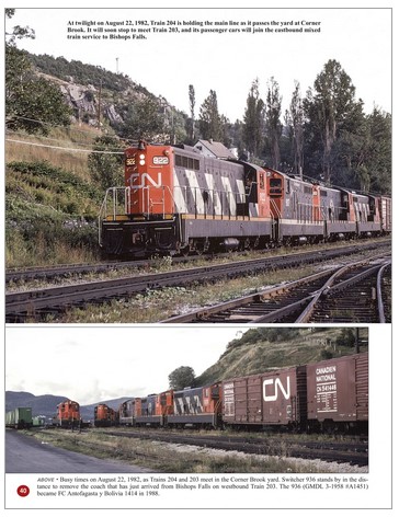Morning Sun 1673 Trackside Newfoundland