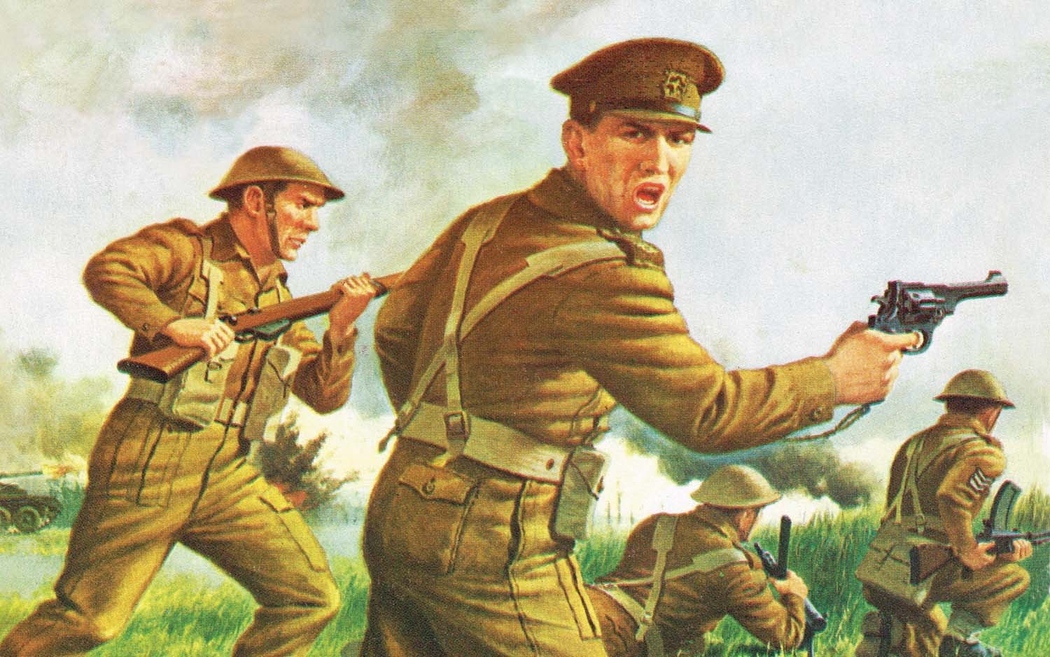 00763V British Infantry