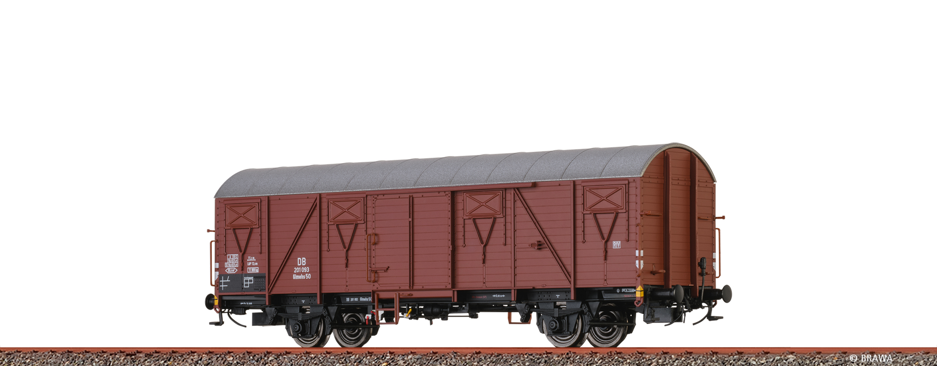 51293 DB gedeckter Güterwagen Glmehs50 Ep.3