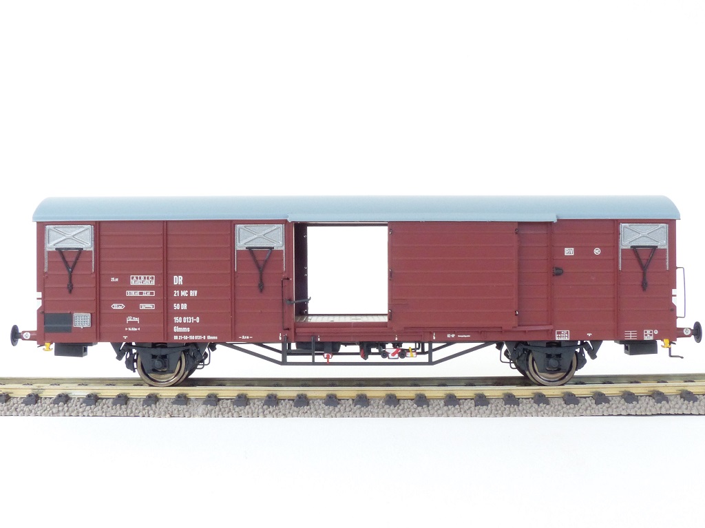 Exact-train 20478 DR gedeckter Güterwagen Glmms Ep.4