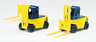 975176 Gabelstapler, gelb, 2 Stück