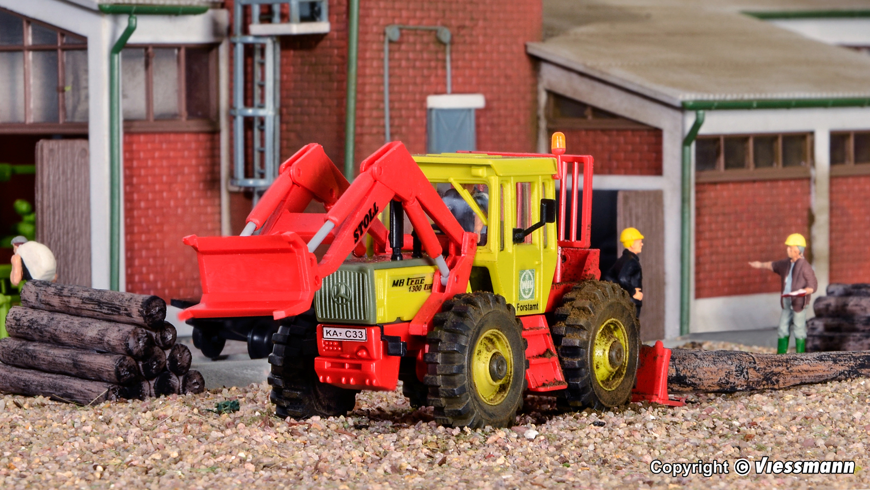 12254 MB Trac Traktor Forstamt