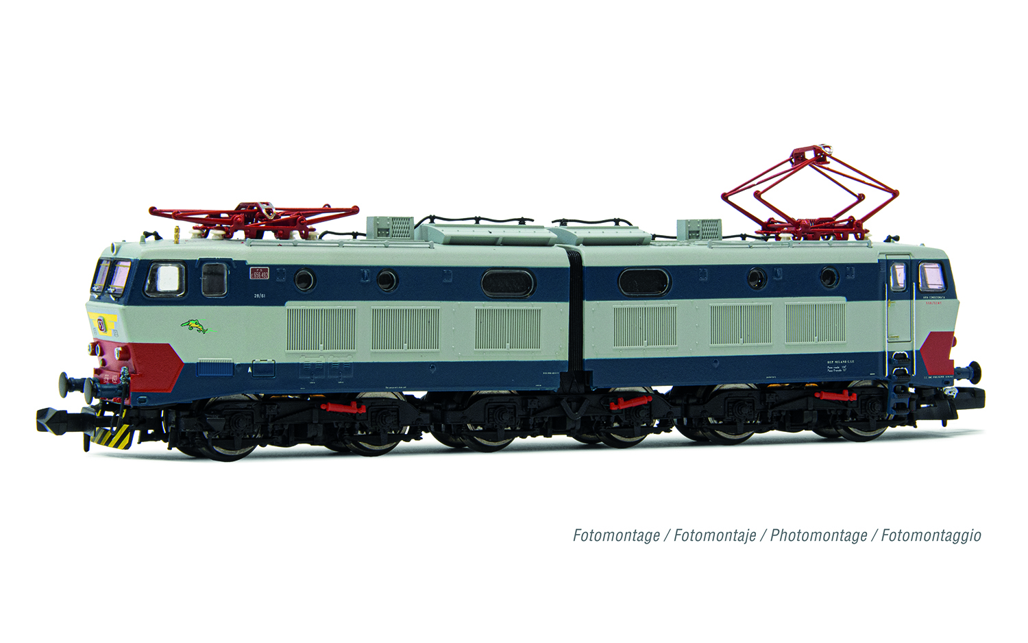 HN2645S FS E-Lok Reihe E.656 blau/grau Ep.6