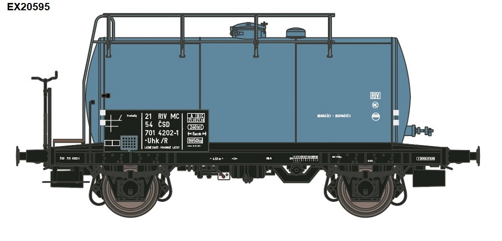 Exact-train 20595 CSD Kesselwagen Ep.4