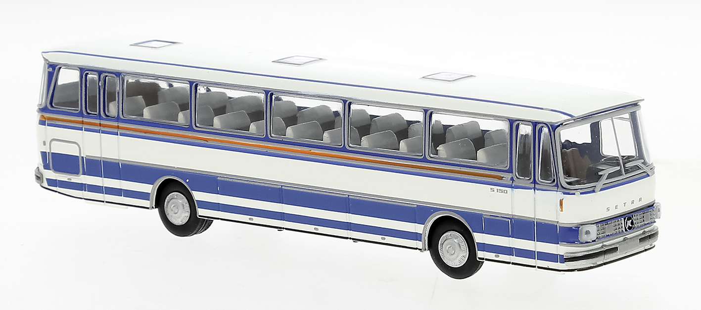 56051 Setra S150 H Reisebus blau/weiß