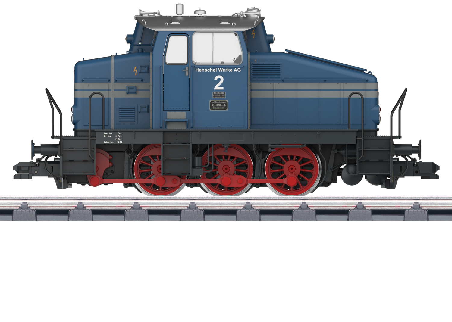 Märklin 55500 Henschel Diesellok DH 500 Ca Ep.3