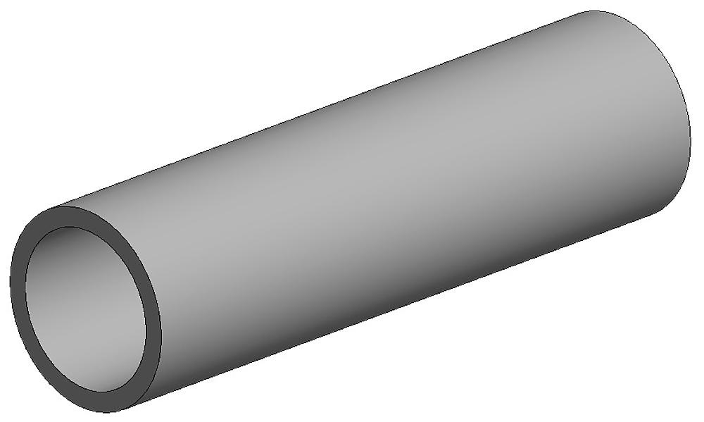 500225 Rundröhre, 35 cm lang, Ø4,0mm