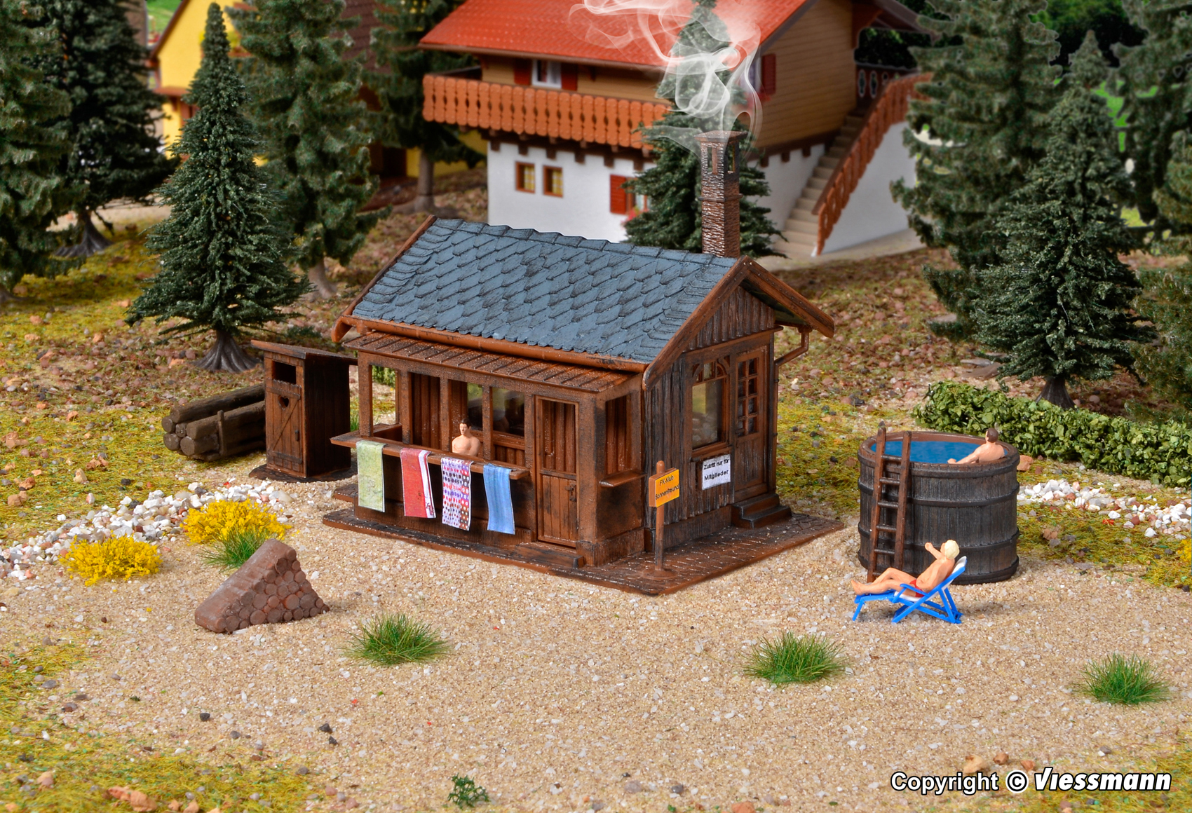 45146 Sauna mit Zubehör