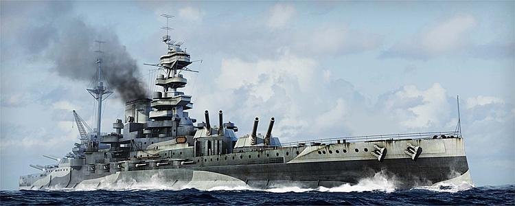 755799 HMS Malaya 1943