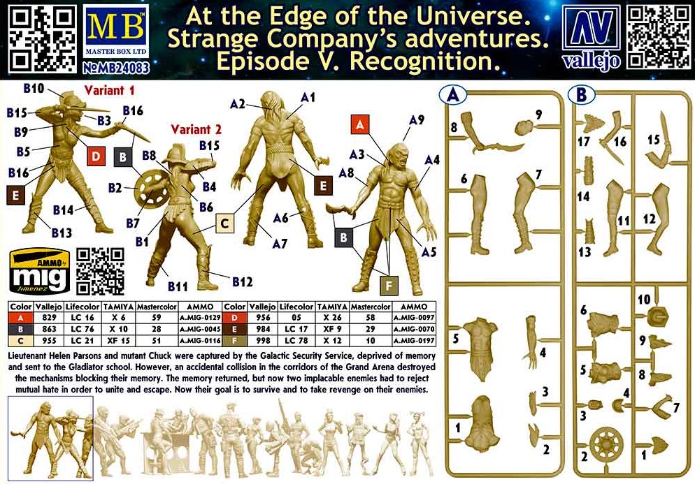 Master Box Ltd. MB24083 Episode V. Recognition