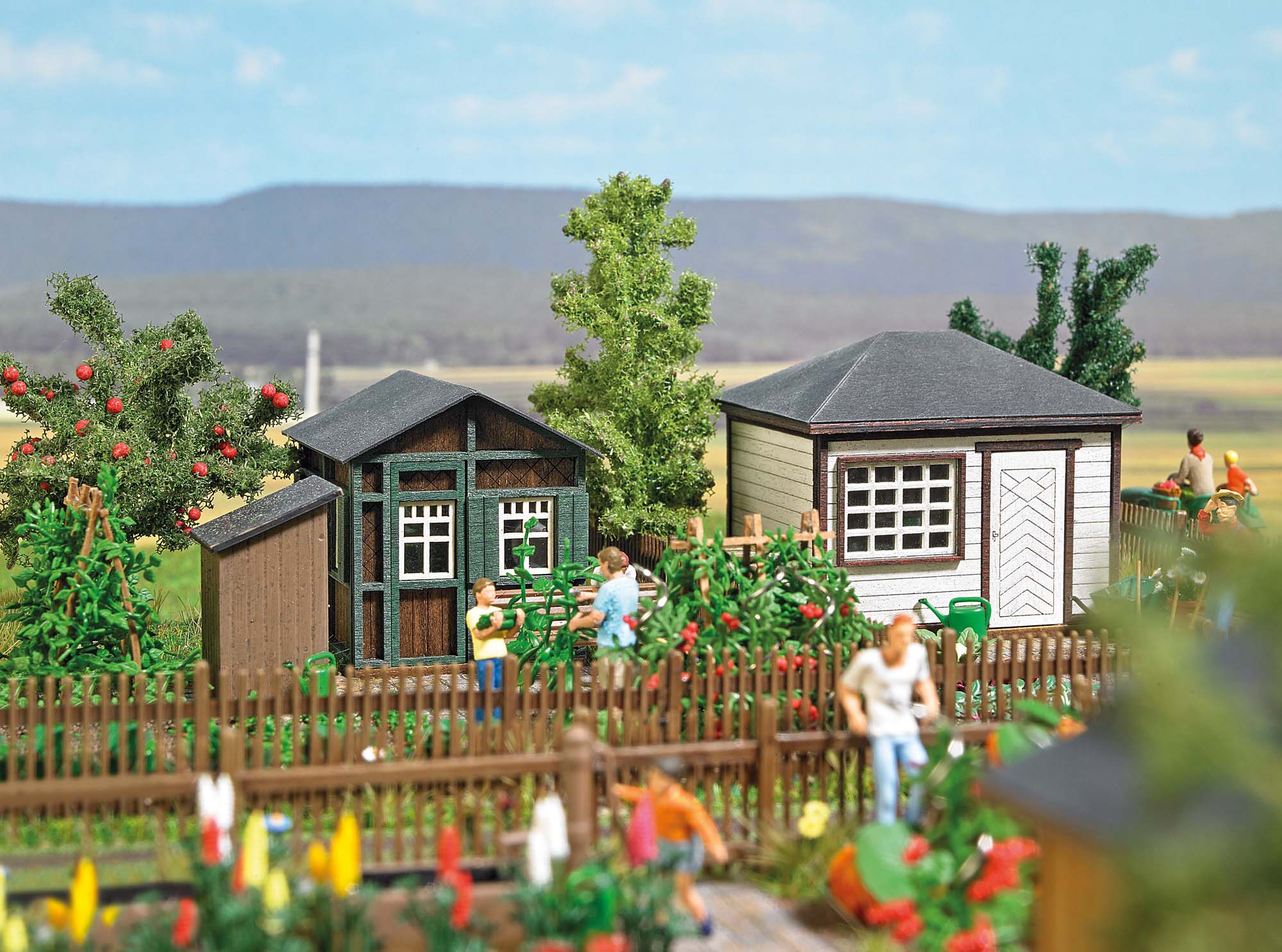 1616 Gartenlauben Set 1