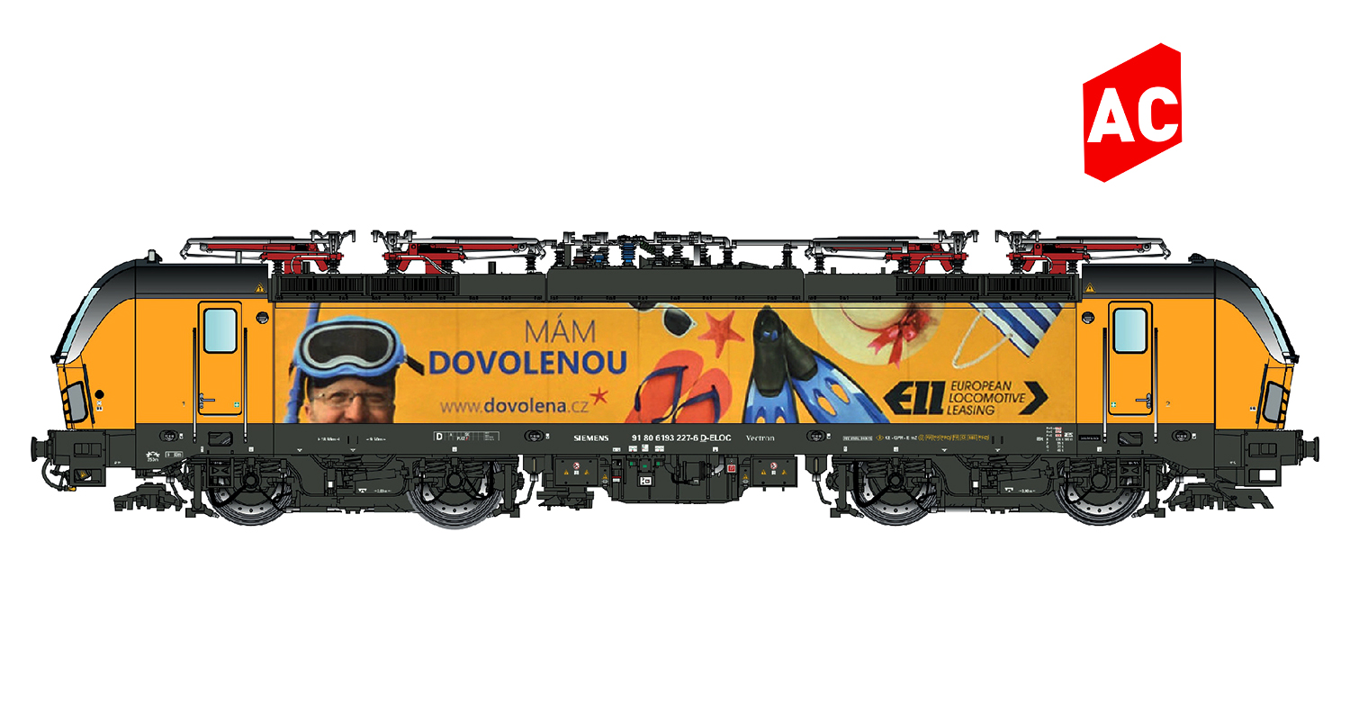 18504 RegioJet ELL E-Lok BR 193 Ep.6 AC
