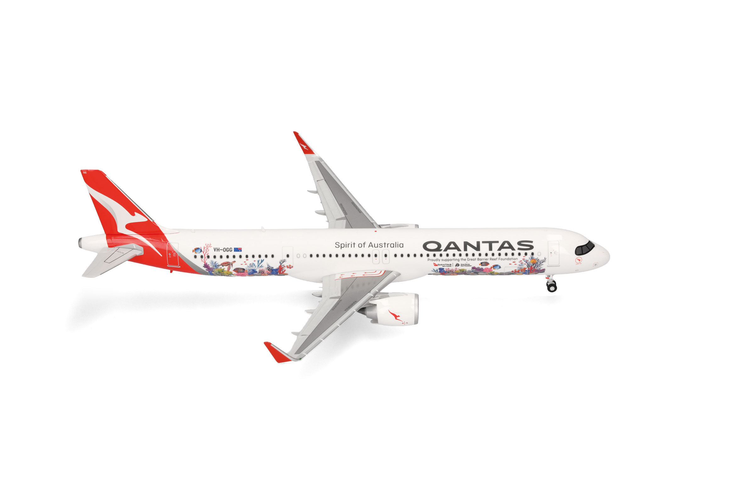 574075 Airbus A321XLR Qantas/Great Barrier Reef