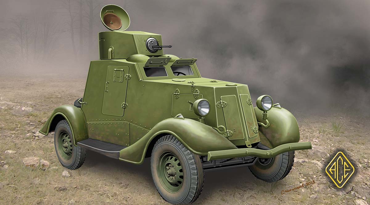 48107 FAI-M Soviet light armored car