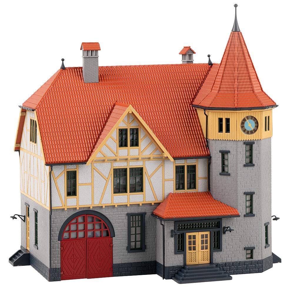 130649 Rathaus mit Feuerwehrgarage