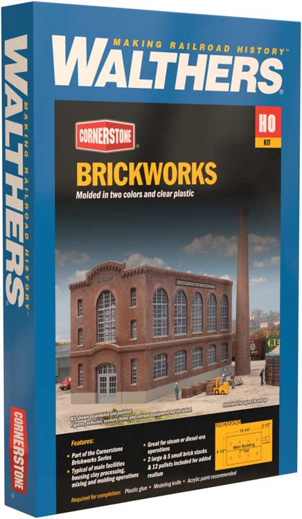 Walthers 4102 Brickworks Main Facility