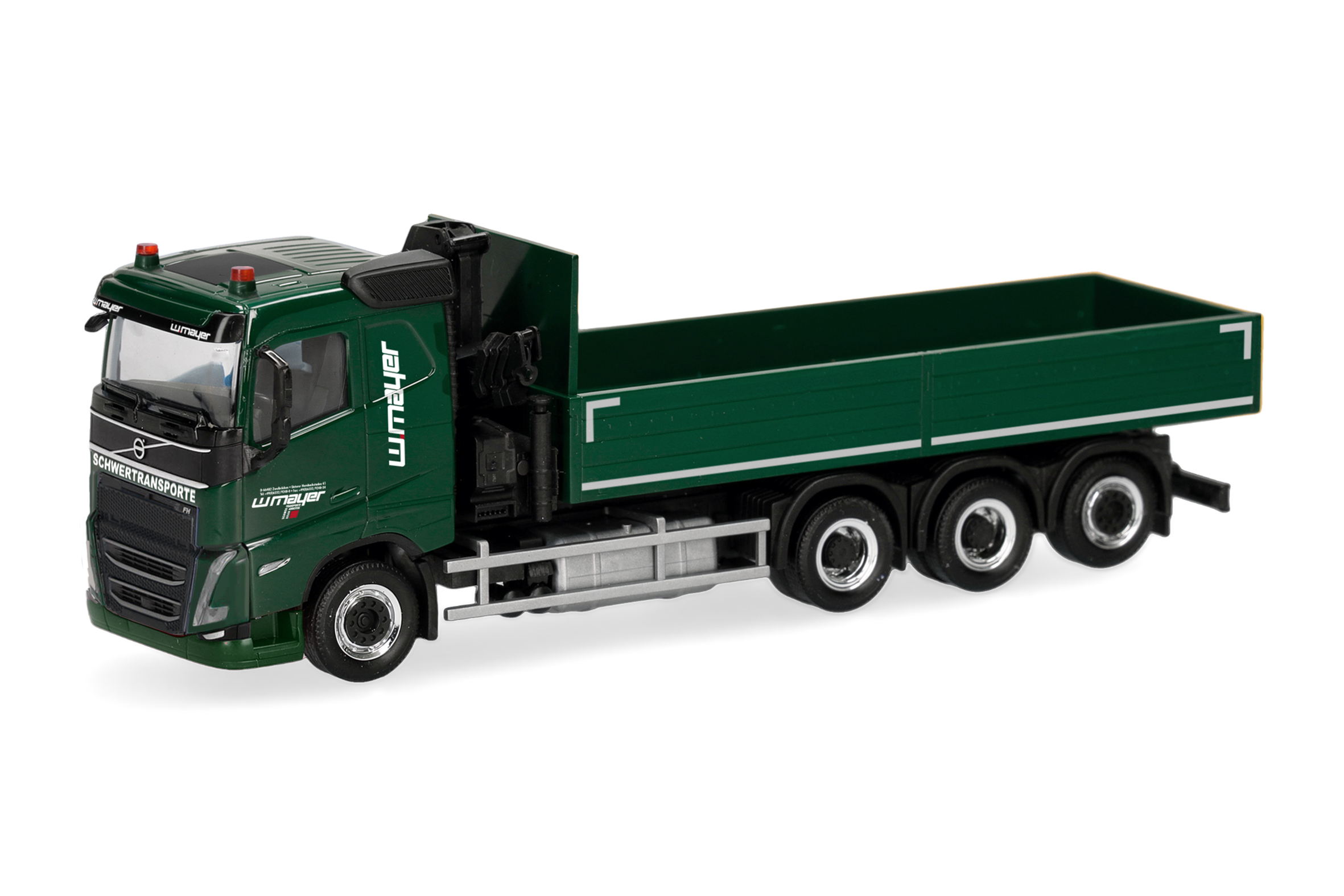 321693 Volvo FH FD Lkw mit Ladekran Mayer