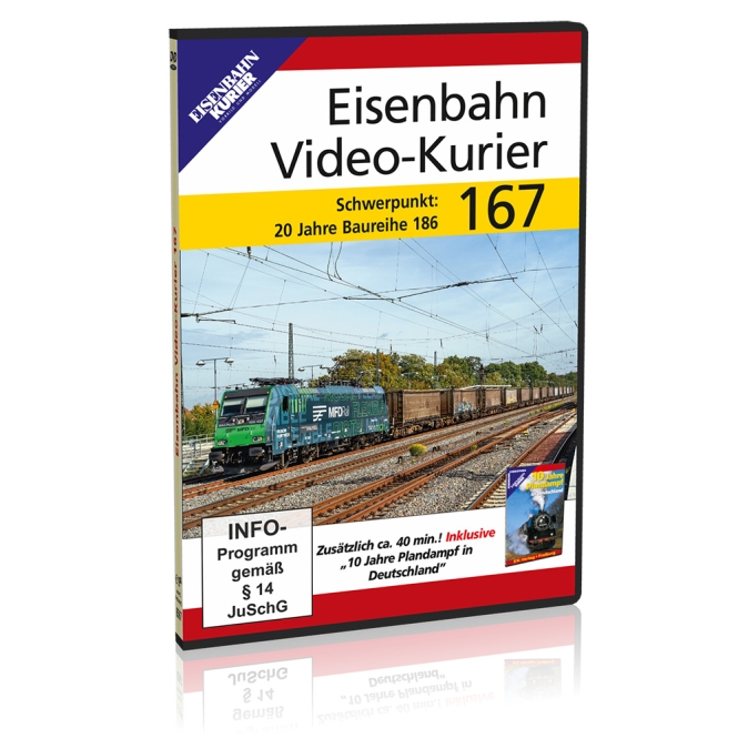 8567 DVD - Eisenbahn Video-Kurier 167
