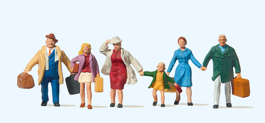 Preiser 10281 Familie Krause verreist
