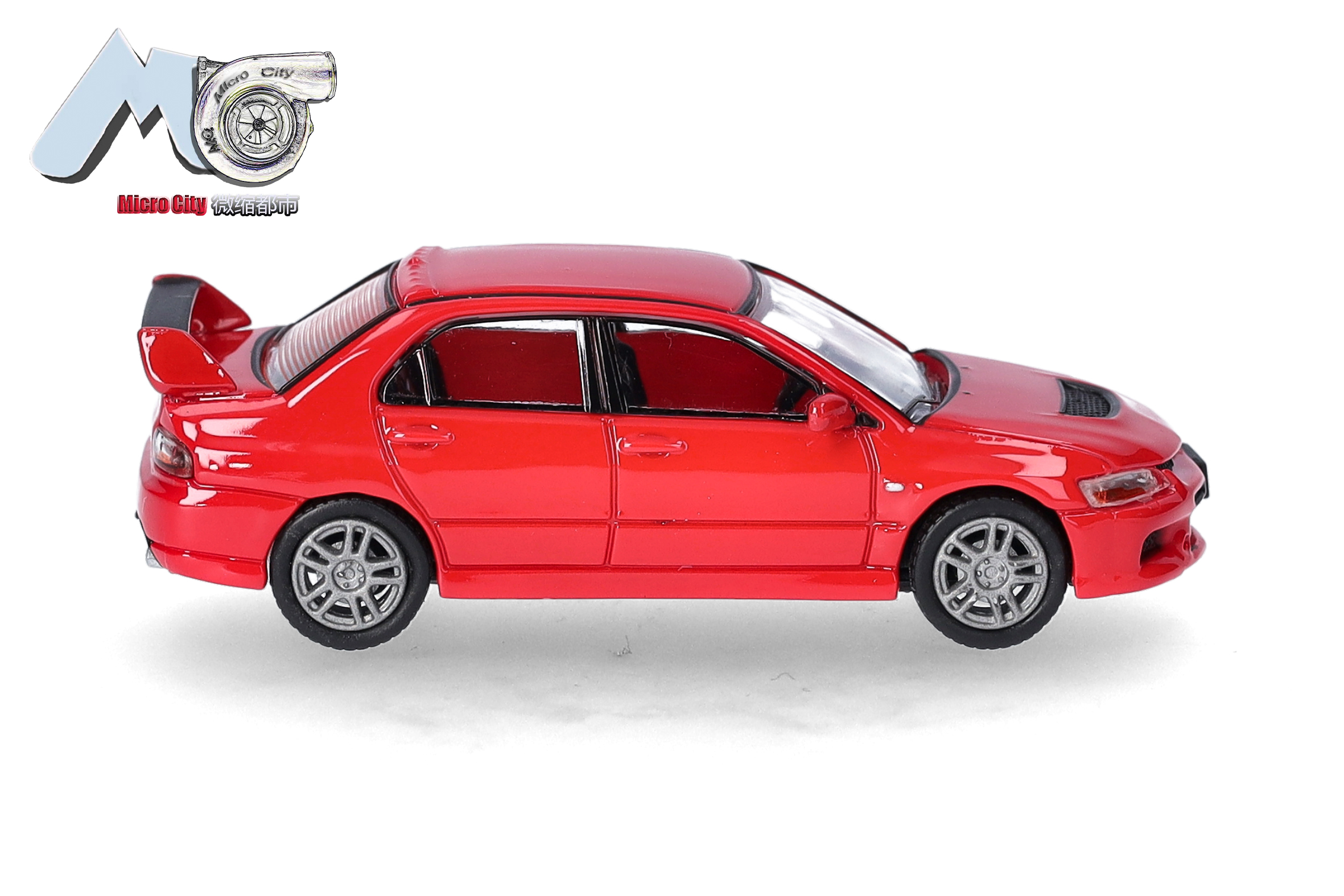 Herpa 87MC000005 MicroCity: Mitsubishi Lancer Evo 9 rot