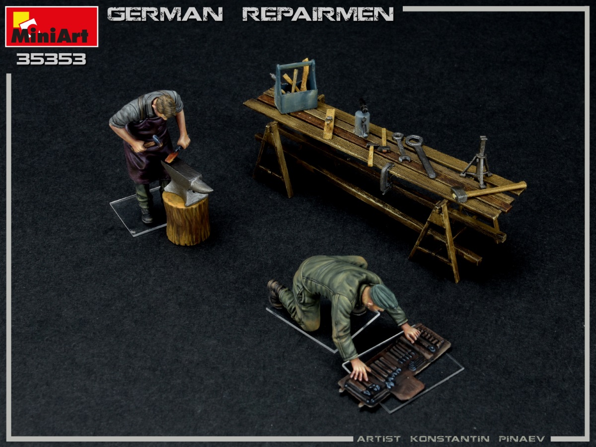 MiniArt 35353 German Repairmen - Handwerker