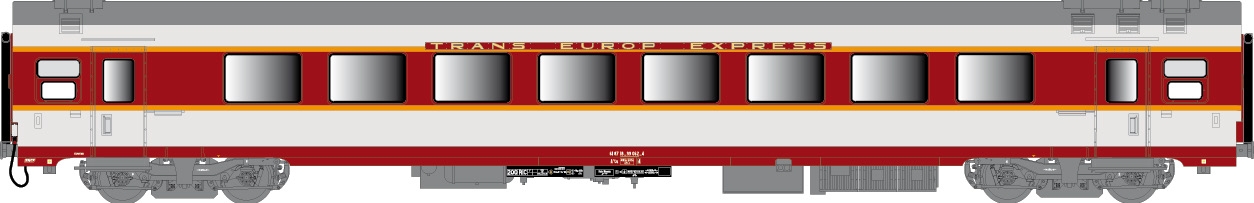 40089 SNCF TEE Personenwagen 1.Kl. Ep.4b