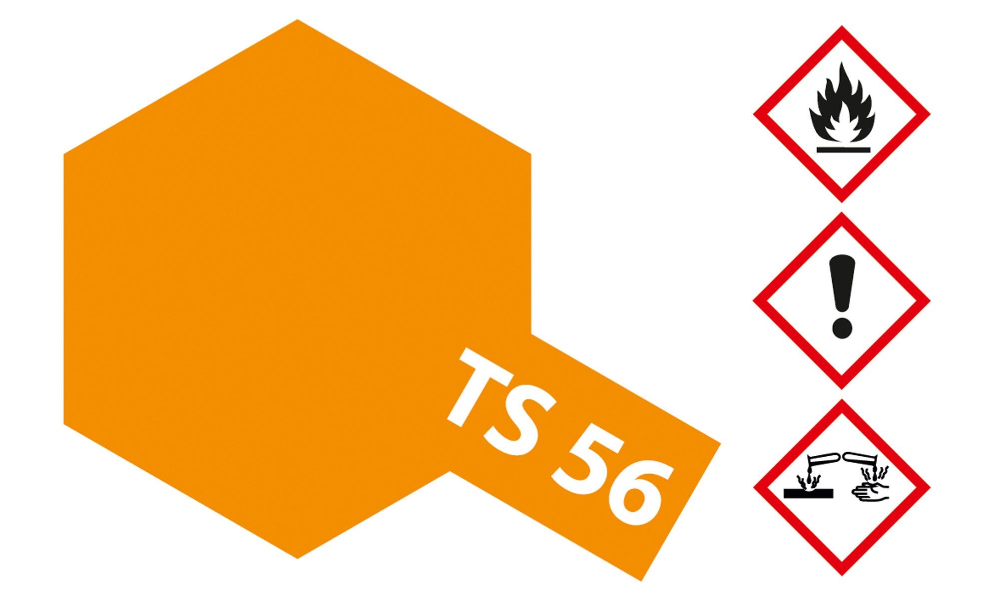 85056 TS56 - Spray Brillant Orange   100ml