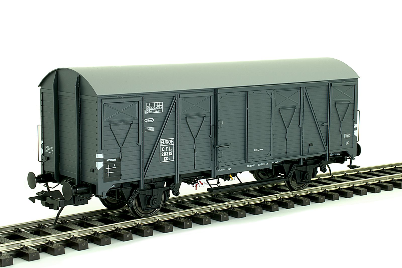 Lenz 42246-04 CFL gedeckter Güterwagen K4 Ep.3