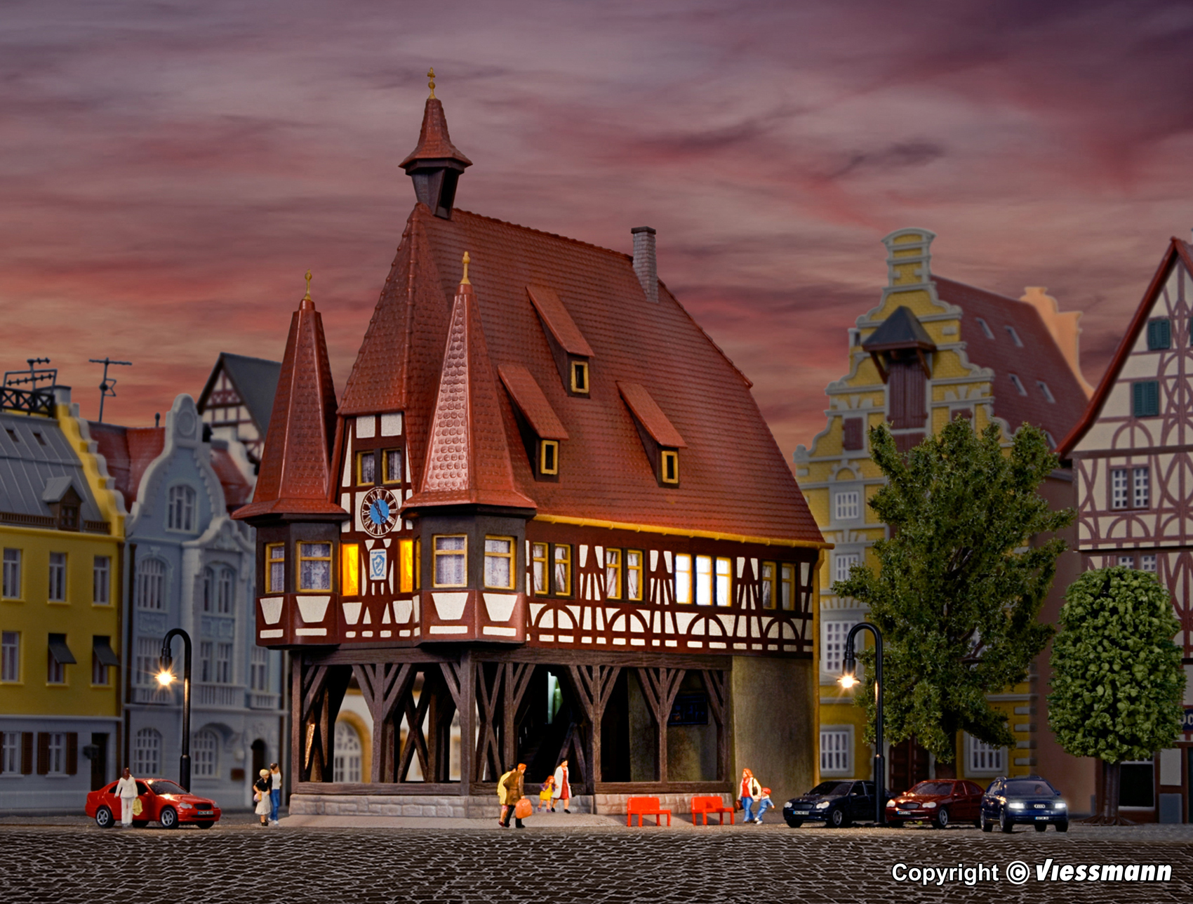 Kibri 37104 Rathaus Michelstadt